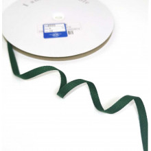 Fischgrätband Recycling-Polyester 6 mm dunkelgrün