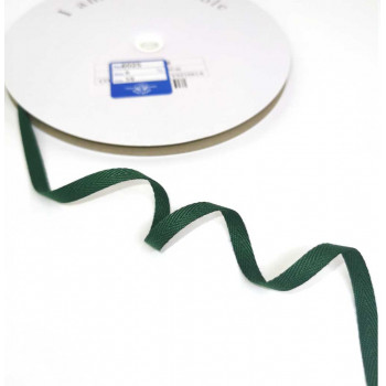 Fischgrätband Recycling-Polyester 6 mm dunkelgrün