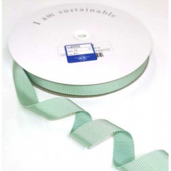 Ripsband Recycling-Polyester 15 mm salbei