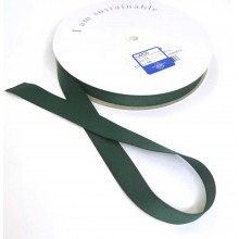 Satinband Recycling-Polyester 15 mm dunkelgrün