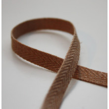 Fischgrätband 6 mm braun