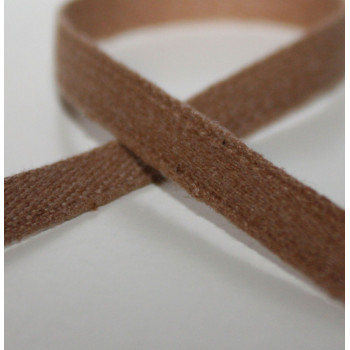 Satinband 10 mm braun
