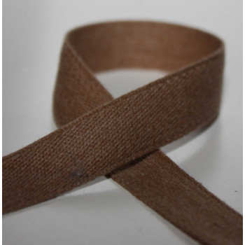 Satinband 15 mm braun
