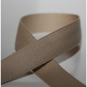 Satinband 15 mm beige