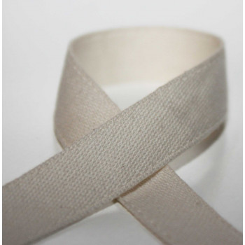 Satinband 15 mm natur