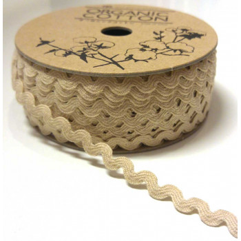 Zackenlitze beige