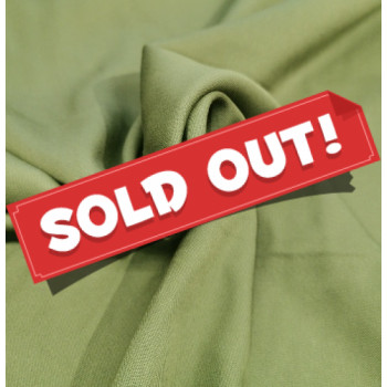 Feiner Viskose-Twill Uni olive