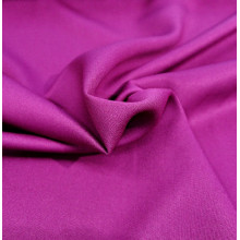 Feiner Viskose-Twill Uni orchid