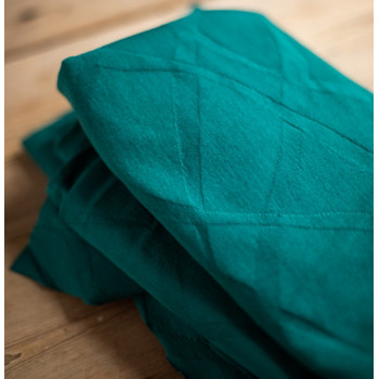 Wave Jacquard dark jade