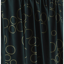 Feiner Viskose-Twill Circle Around bottle green