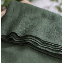 Leaf Jacquard green khaki