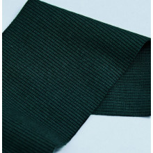 Ripp-Bündchen bottle green