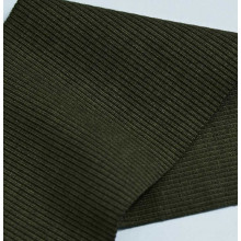 Ripp-Bündchen green khaki