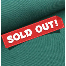 Reststück 18 cm Ripp-Bündchen jade