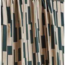 Feiner Viskose-Twill Un-Square dune