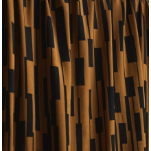 Feiner Viskose-Twill Un-Square gold