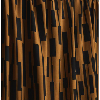 Feiner Viskose-Twill Un-Square gold