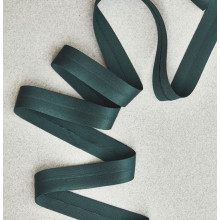 Viskose-Schrägband bottle green