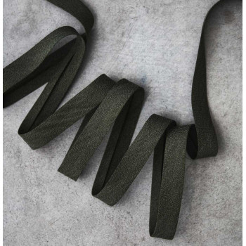 Viskose-Schrägband khaki