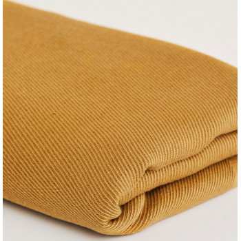 Twill Leinen/Baumwolle dry mustard