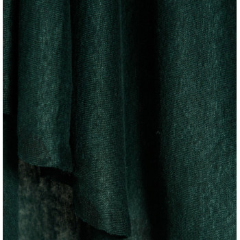 Feiner Leinenjersey bottle green