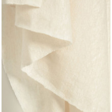 Feiner Leinenjersey creamy white
