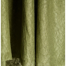 Reststück 75 cm Feiner Leinenjersey olive green