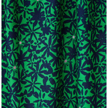 Leia Viskose-Crepe Flowery jolly green
