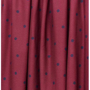 Leia Viskose-Crepe Jolly Dots fuchsia