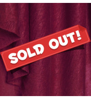 Reststück 42 cm Feiner Leinenjersey fuchsia