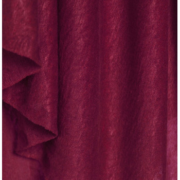 Feiner Leinenjersey fuchsia