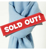 Reststück 60 cm Nisa Soft Leinen faded blue