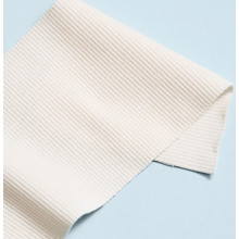 Ripp-Bündchen creamy white