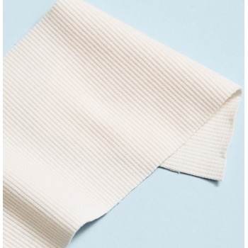 Ripp-Bündchen creamy white