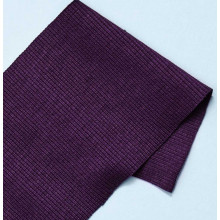 Ripp-Bündchen plum