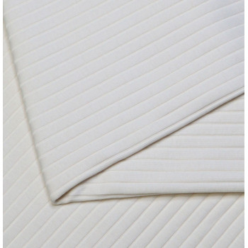 Reststück 52 cm Wide Derby Rib creamy white