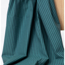 Popeline Stripe indigo night/chalky green