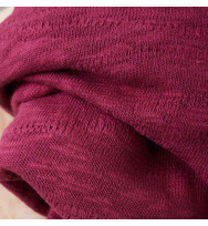 Slub Jacquard Knit fuchsia