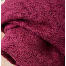 Slub Jacquard Knit fuchsia