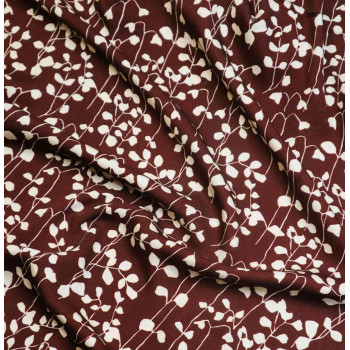 Feiner Viskose-Twill Goya rust