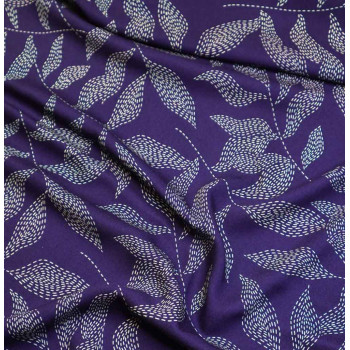 Feiner Viskose-Twill Lulu blue
