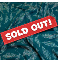 Reststück 30 cm Feiner Viskose-Twill Lulu teal