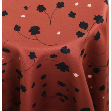 Leia Viskose-Crepe Florette sienna