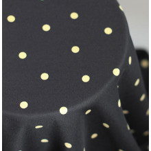 Leia Viskose-Crepe Jolly Dots black
