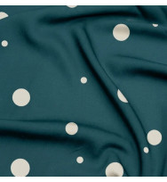 Feiner Viskose-Twill Dainty Dot pond