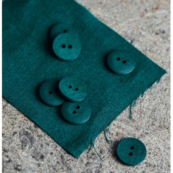 Knopf Curb Cotton 18 mm bottle green