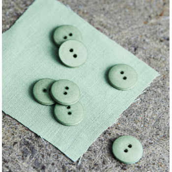 Knopf Curb Cotton 18 mm sage green