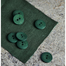 Knopf Curb Cotton 18 mm green khaki