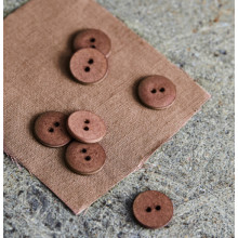 Knopf Curb Cotton 18 mm old rose