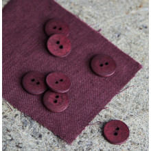 Knopf Curb Cotton 18 mm grape